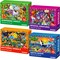QUOKKA 100 Piece Puzzles for Kids Ages 4-6 - 4 Jigsaw Puzzles for Kids Ages 6-8 - Search and Find Observational Nocturnal Life for Childrens 5-8